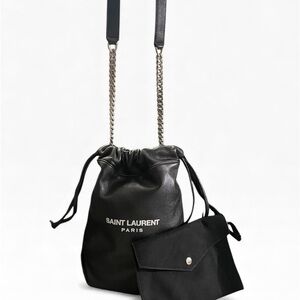 Saint Laurent Lambskin Teddy Buckets